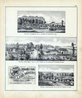H. Haskins, Oak Hill Stock Farm, W.F. Vore, Stearns, Jas. Atkinson